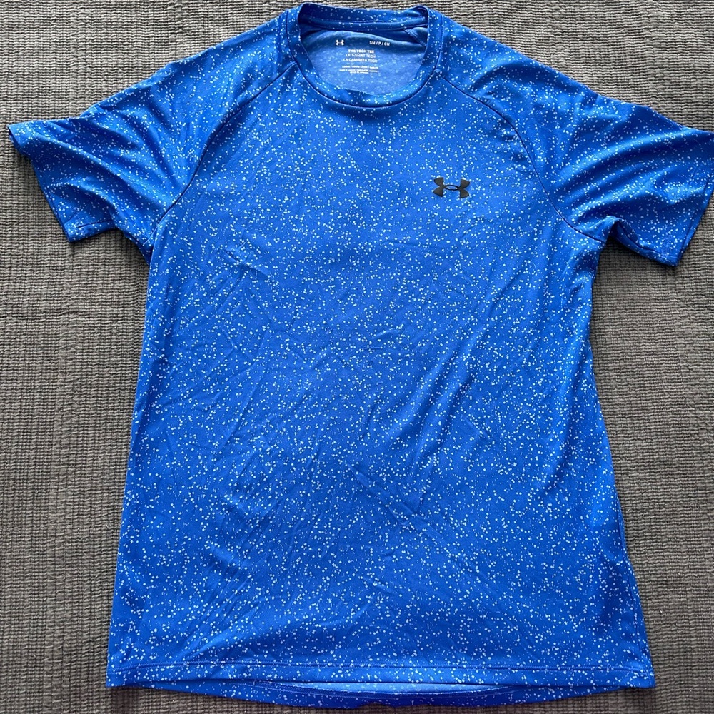 Under Armour Men's Blue Athletic Shirt